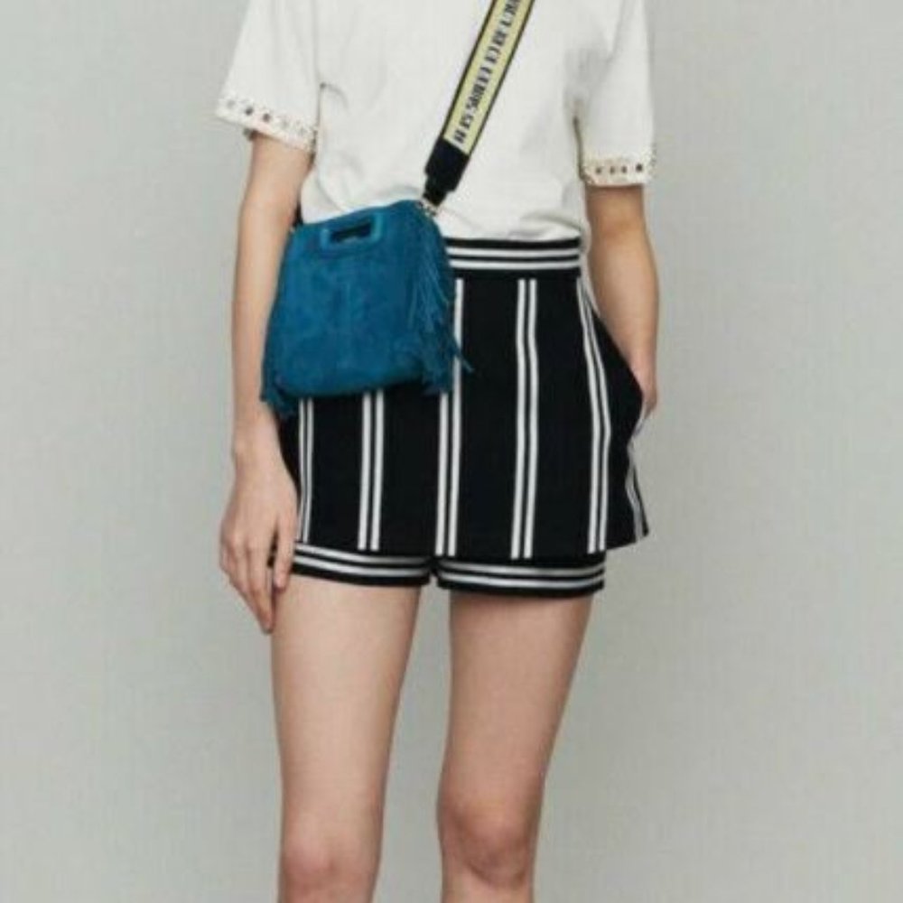 MAJE Striped Skort size US 4